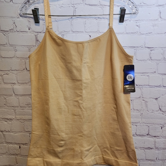 Shapermint Scoop Neck Cami Womens 3XL Nude Smoothing Slimming Tank Top - Picture 2 of 9